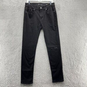 Modern America Jeans Womens 32 Black Lexington Slim‎ New